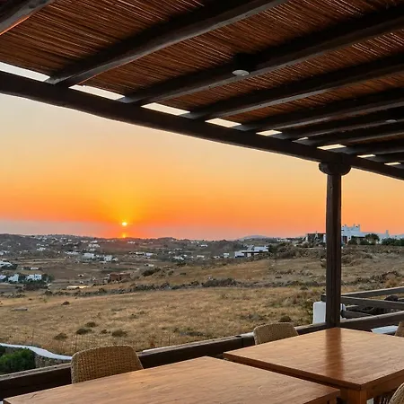 ヴィラ Orama Mykonos Sunset & Pool Mykonos Town