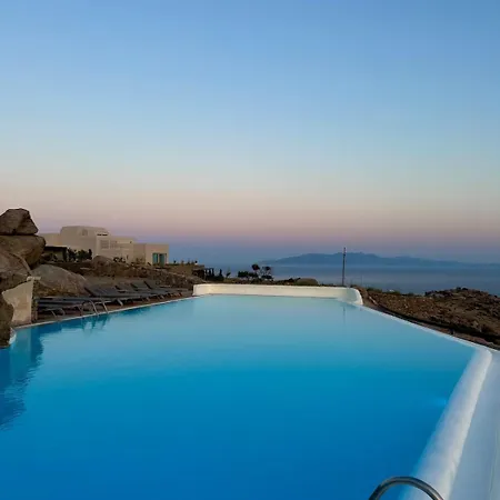 Orama Mykonos Sunset & Pool ヴィラ *